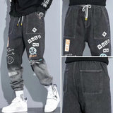 Men's Cargo Pants Hip Hop Trend Streetwear Jogging Pants Men Casual Elastic Waist Men Clothing Trousers 5XL
