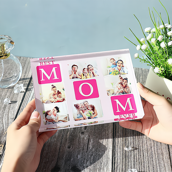 Custom Acrylic Sheet with Your Favorite Photo - Perfect Gift for Mom