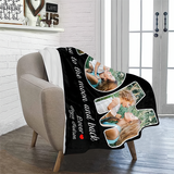 Customize Your Mother's Day Gift with Personalized Mom Photo Blanket - Funny and Heartfelt Gift Idea for Mom
