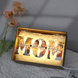 Personalized Photo Name Lights for Mom - Custom Gifts for Mother's Day