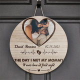 Personalized Custom Mother Round Wooden Sign - Perfect First Mother's Day  Plaque Gift for Mom