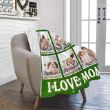 Personalized Starry Sky Photo Blanket - The perfect Gift for Mom and Grandma