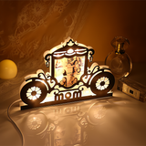 Personalized Carriage Photo Frame Night Light: A Unique Mother's Day Gift for Mom