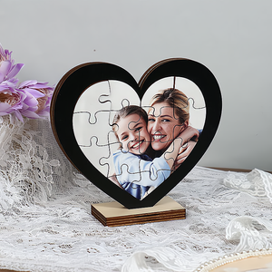 Customize Your Mother's Day Gift with a Personalized Photo Puzzle Wooden Sign