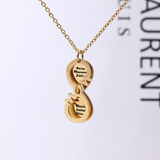 Symbol of Endless Love: Personalized Infinity Name Necklace for Mom - perfect Mother's Day Gift
