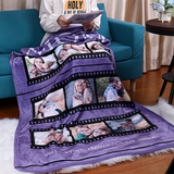 Wrap Mom in Love with Personalized Photo Film Blanket - Perfect Mother's Day Gift