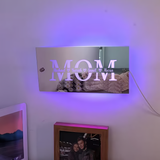 Customizable MOM Mirror Name Light - Perfect for Creative and Unique Mother's Day Gifts