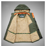 Winter Jacket Men Tactical Military Jackets Outdoor Sports Waterproof Jacket Mens Fleece Thermal Coat Outerwear 5XL