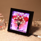 Create A One-of-a-kind Display with Our Personalized Name Rose Photo Frame - Perfect for Home Decor or Gifting
