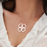 Custom Leaf Heart Necklace with Birthstone in Rose Gold Plating Personalized and Meaningful Jewelry