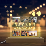 Create Your Own Mom Night Light with Multiple Photos - personalized Mother's Day Gift Idea for Mom