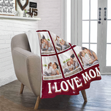 Personalized Starry Sky Photo Blanket - The perfect Gift for Mom and Grandma