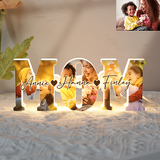 Personalized Photo Name Lights for Mom - Custom Gifts for Mother's Day